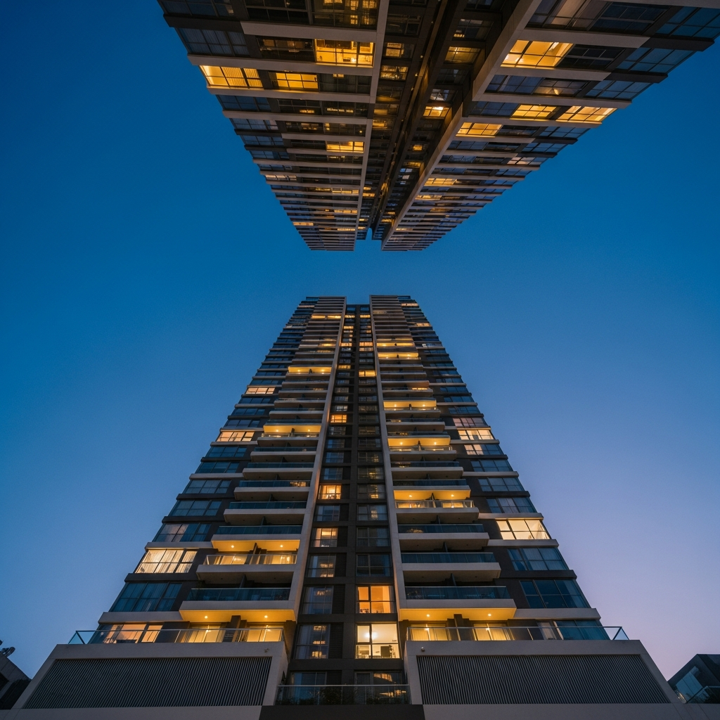 Modern residential tower in Argentina